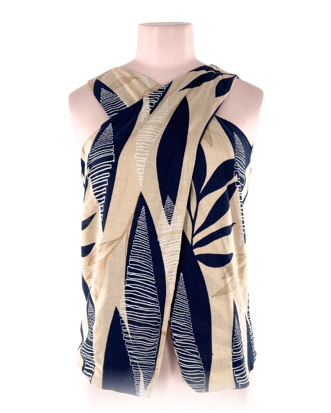 Blusa cruzada en delantero