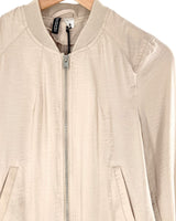 Chaqueta bomber satinada