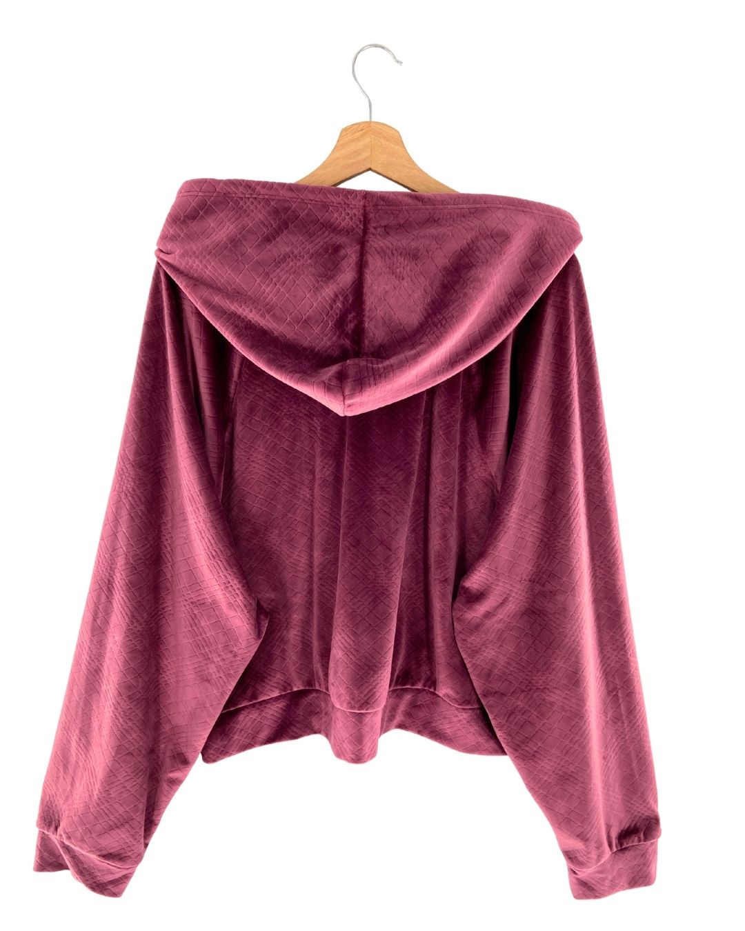 Saco manga larga en velvet