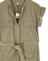 Vestido cargo anudado