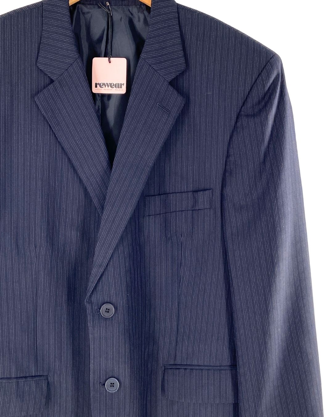 Blazer a rayas oversize