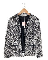 Blazer delgado diseño piton