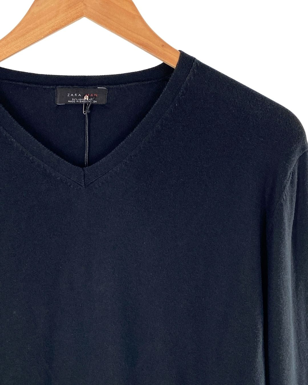 Saco manga larga cuello en V