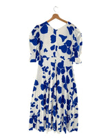 Maxi vestido falda plisada