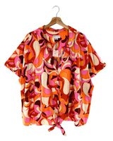 Camisa manga corta print