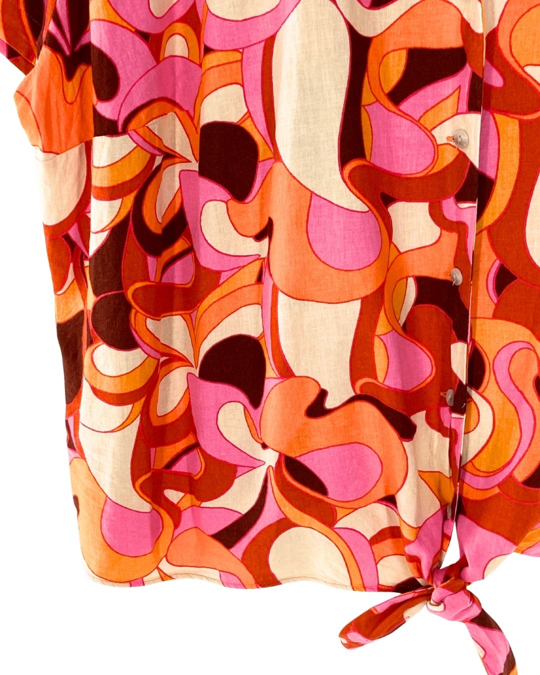 Camisa manga corta print