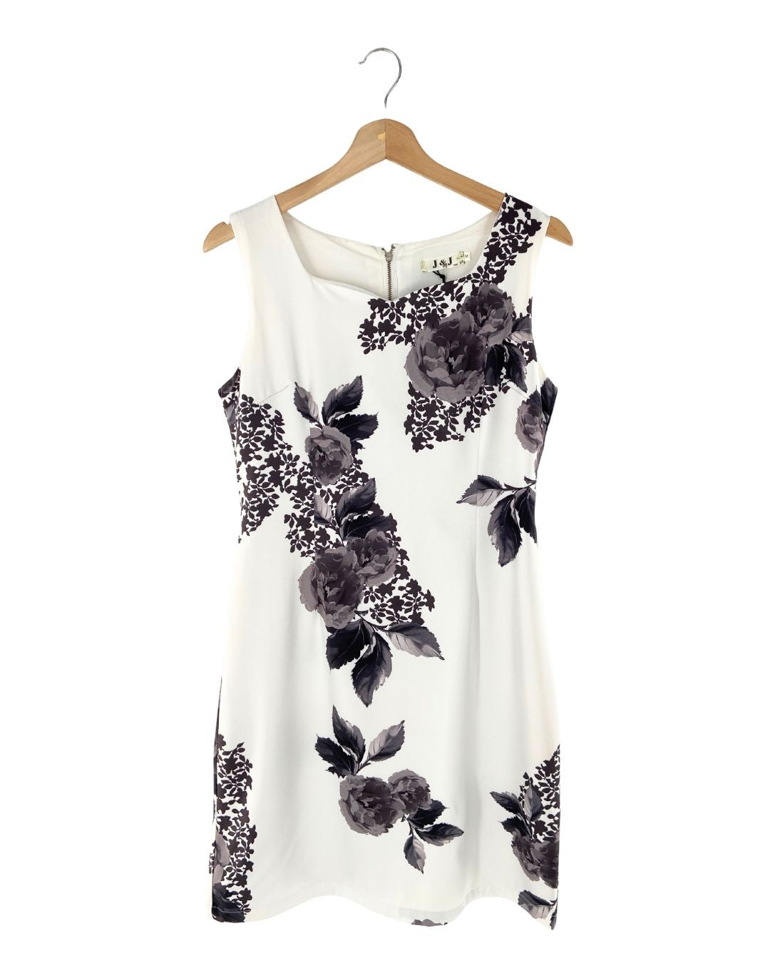 Vestido midi sleeveless print