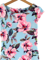 Vestido midi manga puente