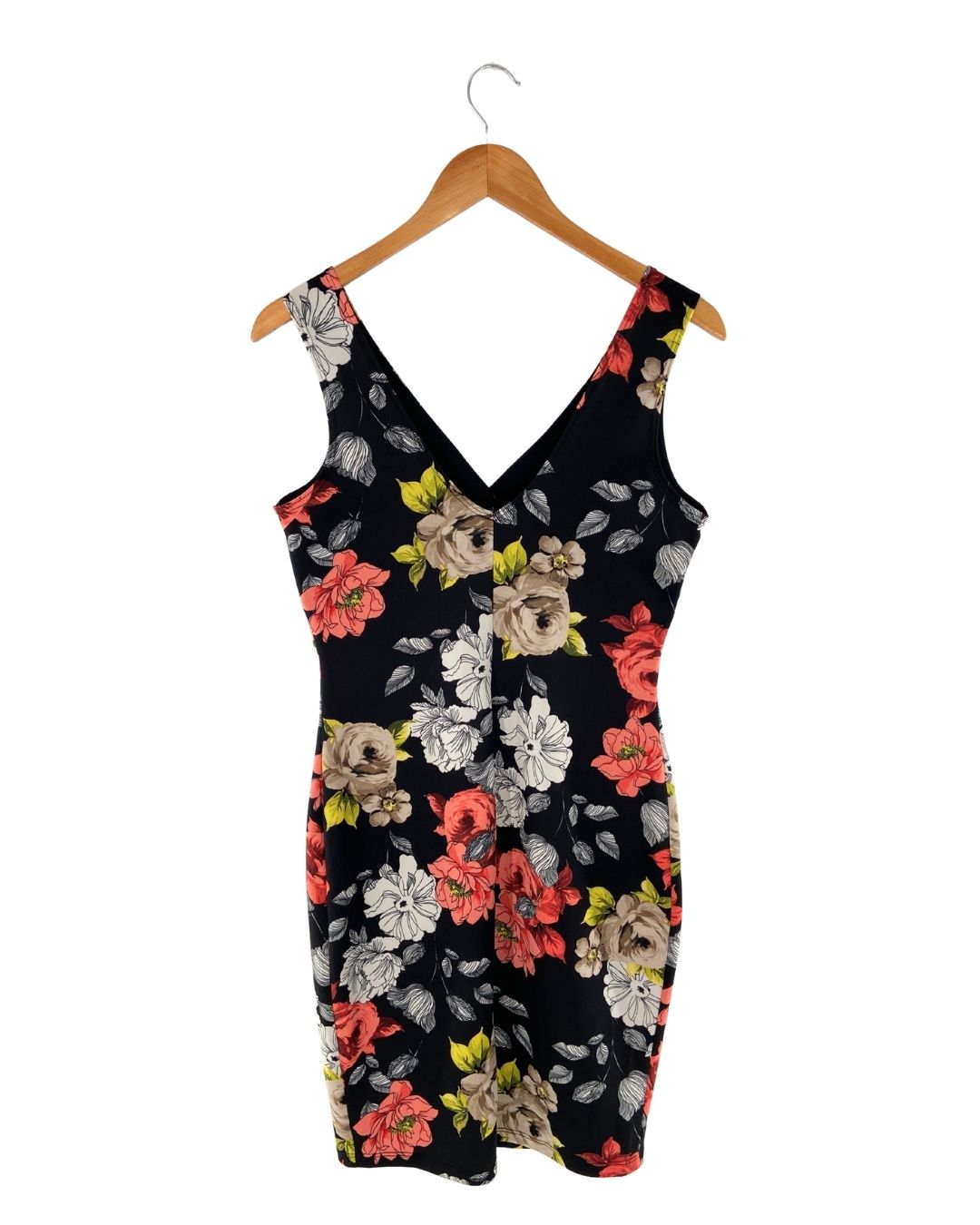 Vestido midi anudado