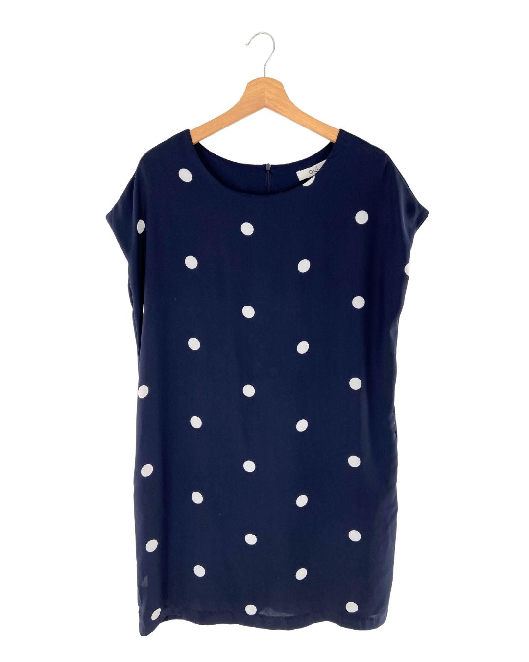 Vestido amplio print dots