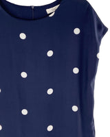 Vestido amplio print dots