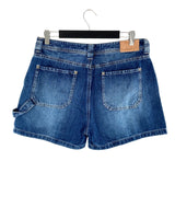 Short midi en denim rigido