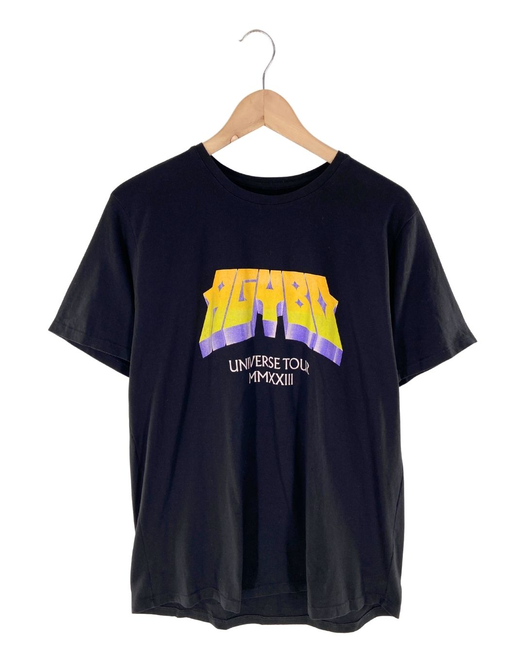 Camiseta manga corta con print