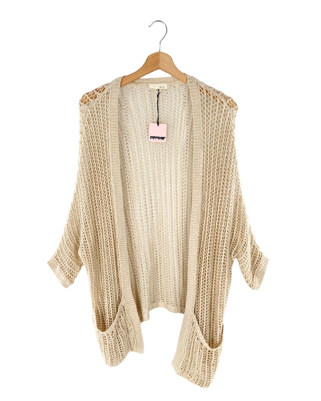 Cardigan tejido abierto