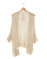 Cardigan tejido abierto