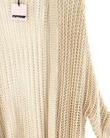 Cardigan tejido abierto