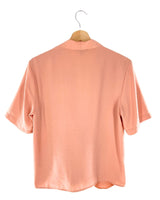 Blusa manga corta cruzada