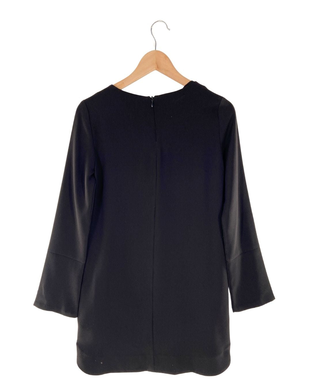 Vestido midi suit manga larga