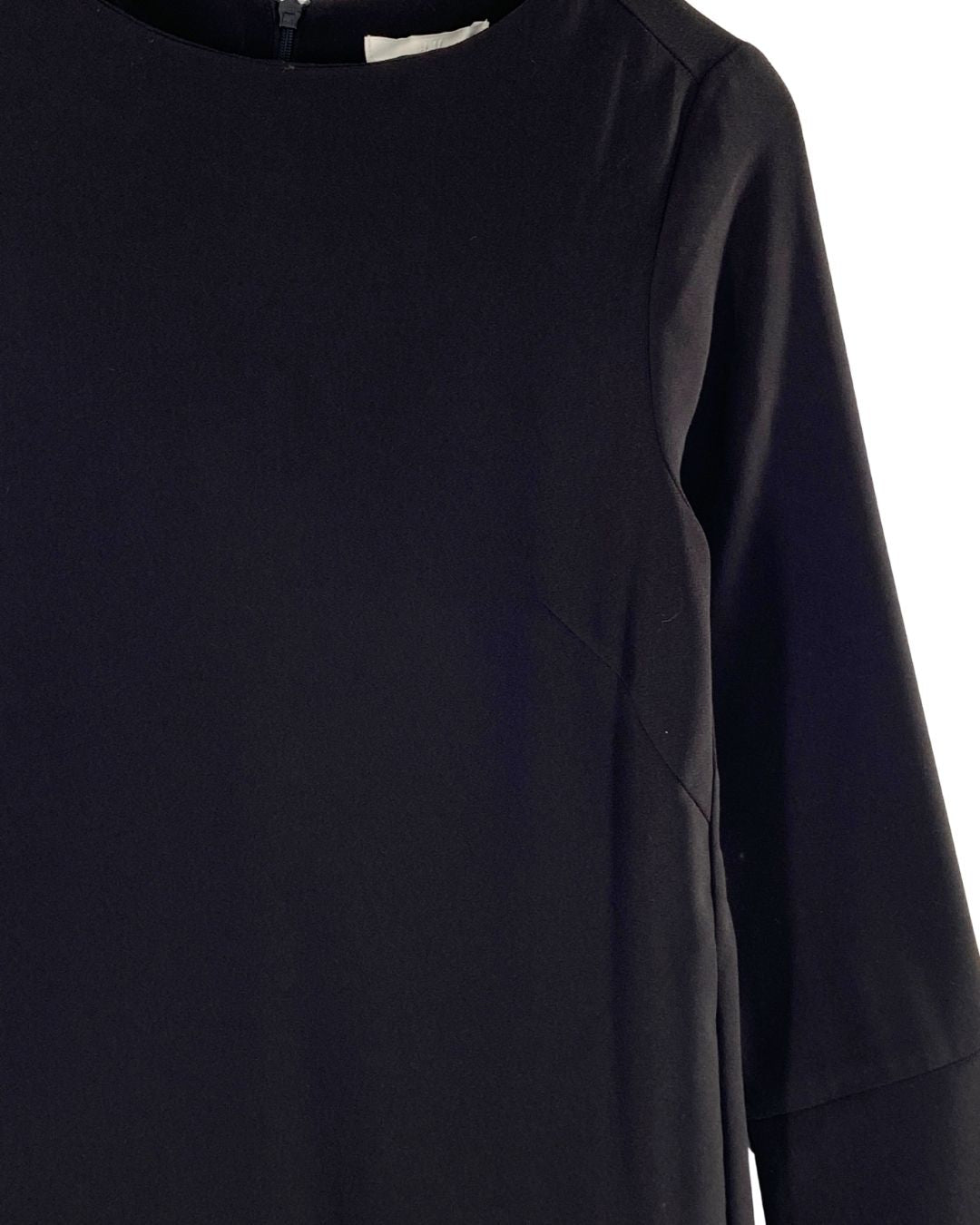 Vestido midi suit manga larga