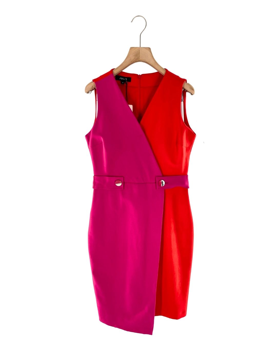 Vestido color block