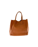 Cartera de mano en cuero