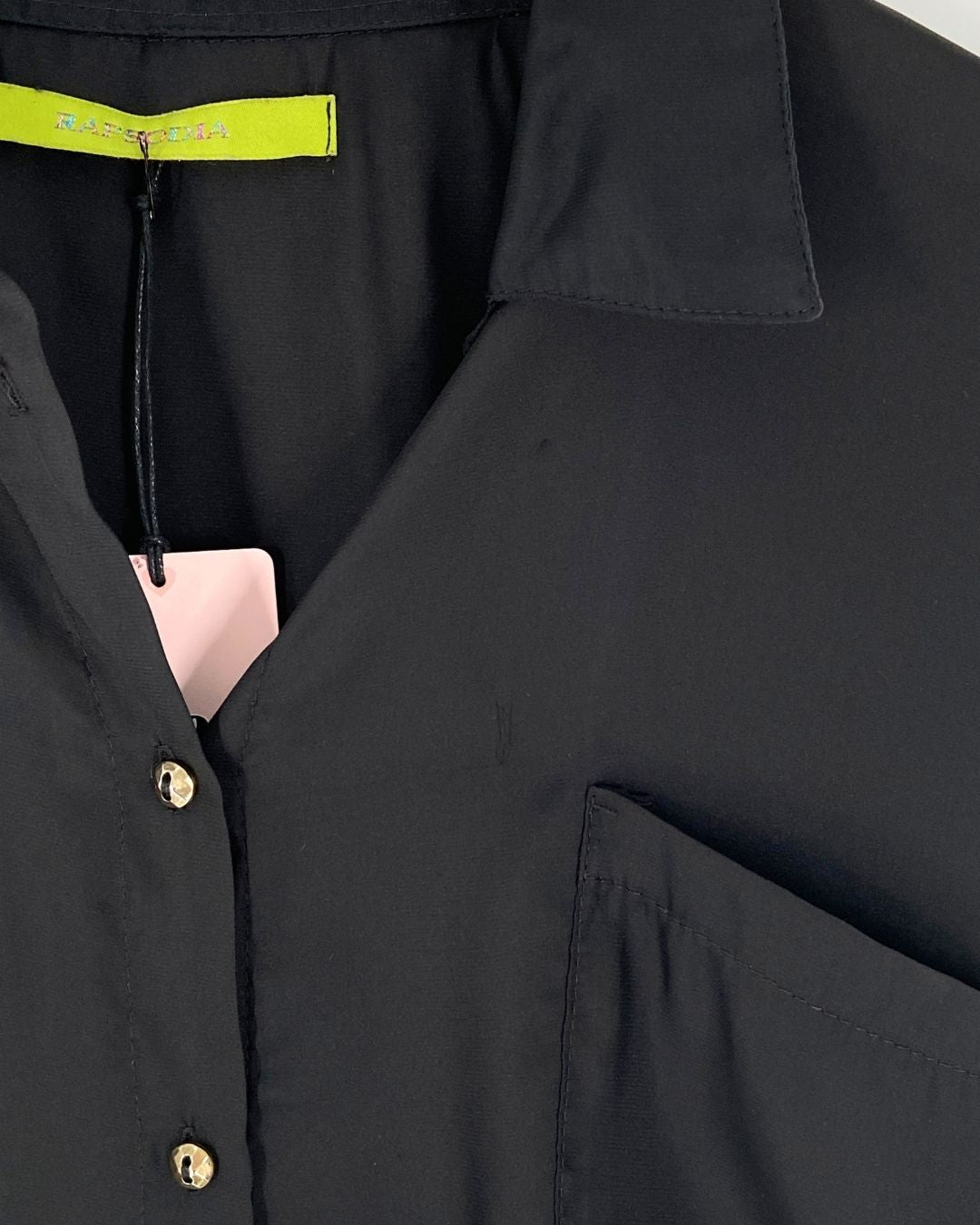 Camisa manga larga traslucida