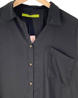 Camisa manga larga traslucida