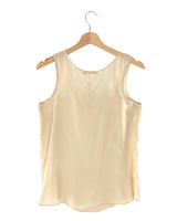 Blusa sleeveless con encaje