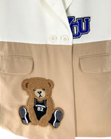 Chaqueta color block