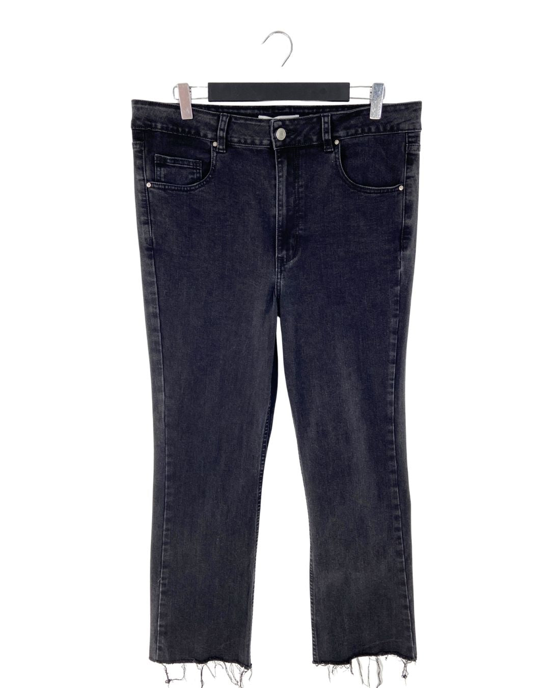 Jean denim rigido flare