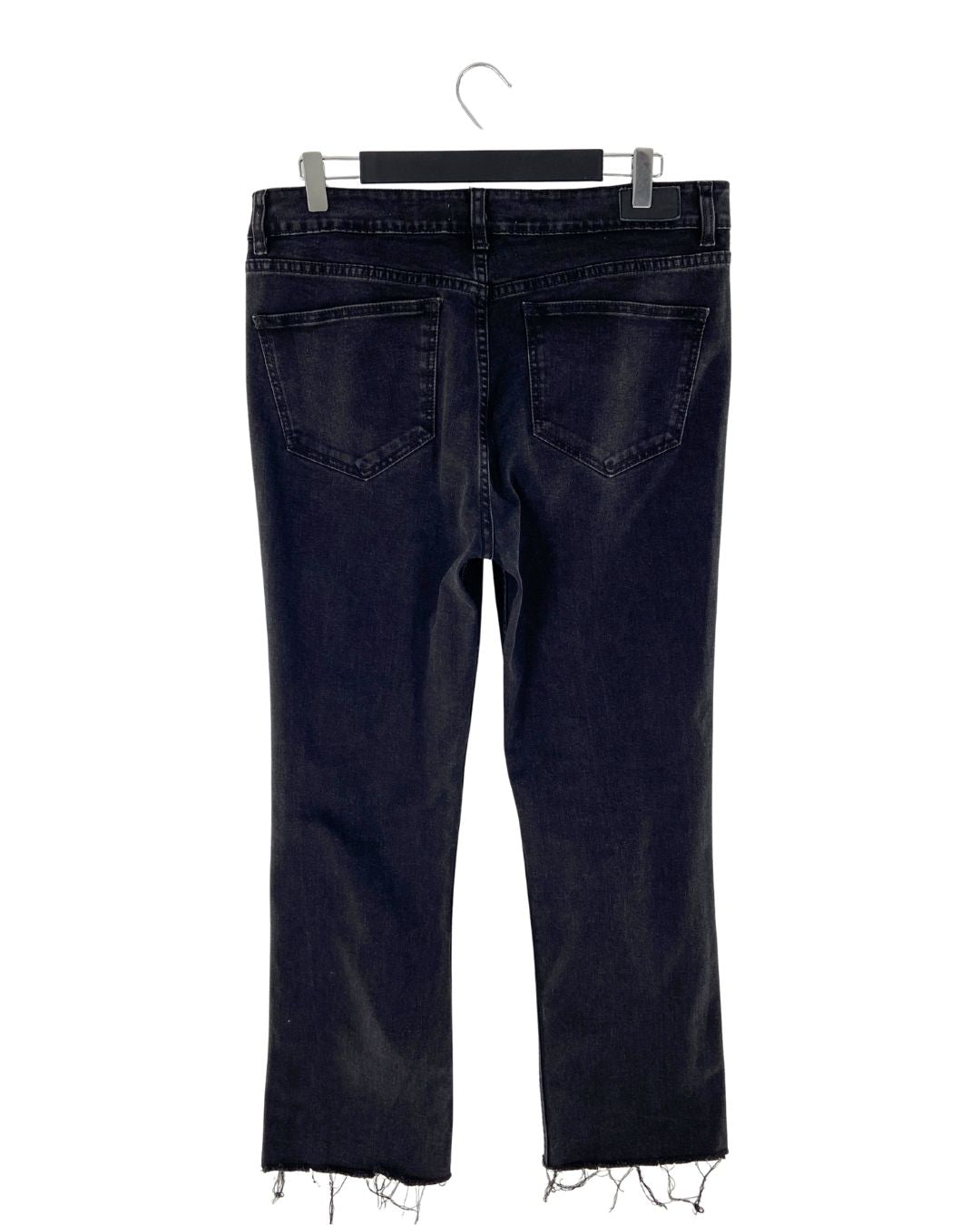 Jean denim rigido flare