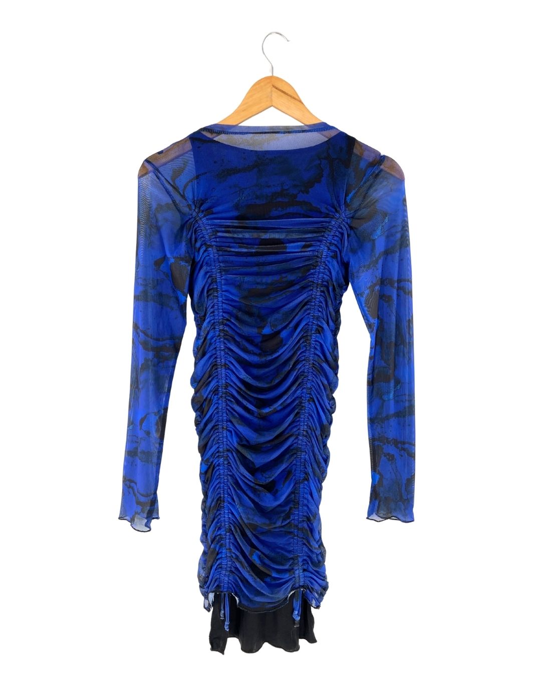 Vestido midi en mesh