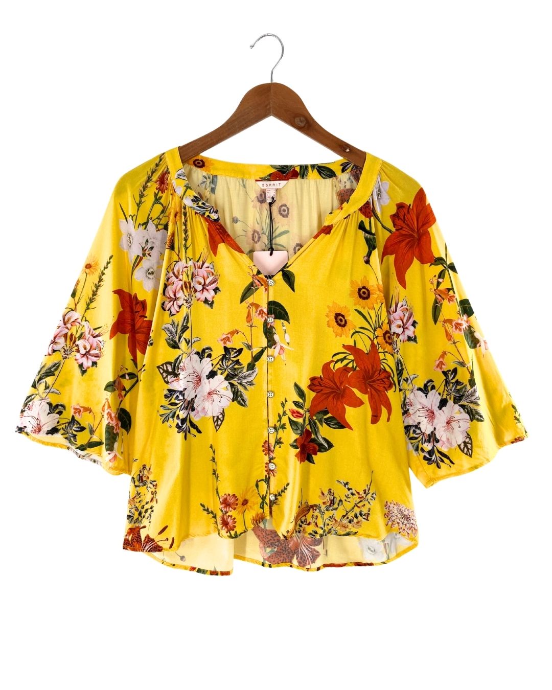 Blusa abotonada en delantero