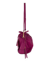 Cartera estilo baul en cuero