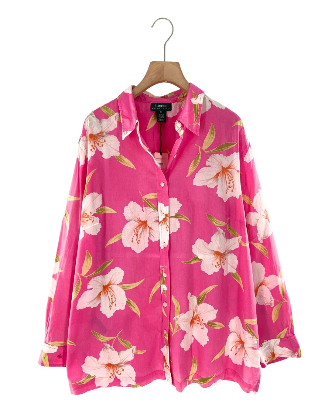 Camisa manga larga print