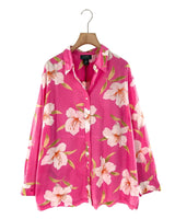 Camisa manga larga print