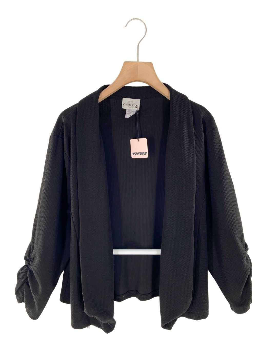 Blazer delgado abierto