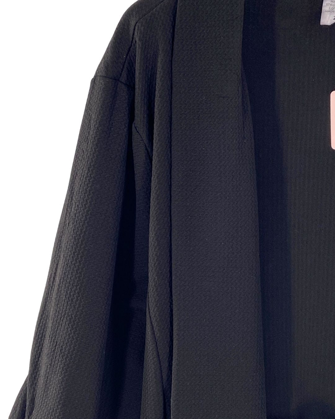 Blazer delgado abierto