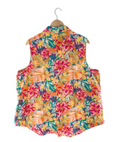 Blusa sleeveless abotonada