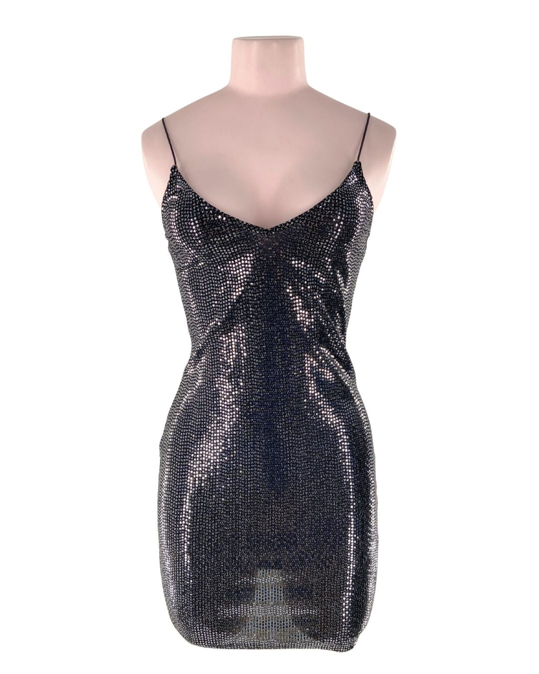 Vestido mini tiras delgadas