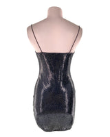 Vestido mini tiras delgadas