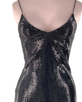 Vestido mini tiras delgadas