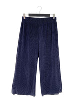 Pantalon crop plisado