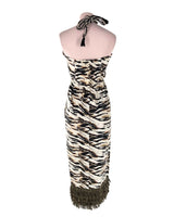 Vestido anudado al cuello