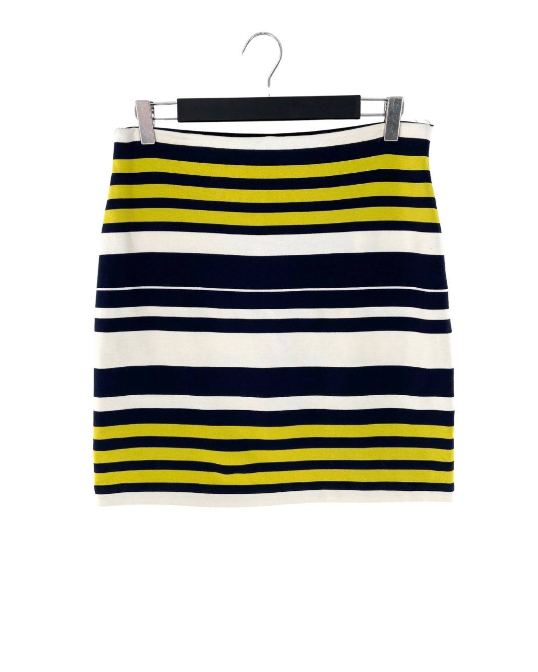 Falda midi a franjas