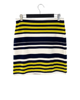 Falda midi a franjas