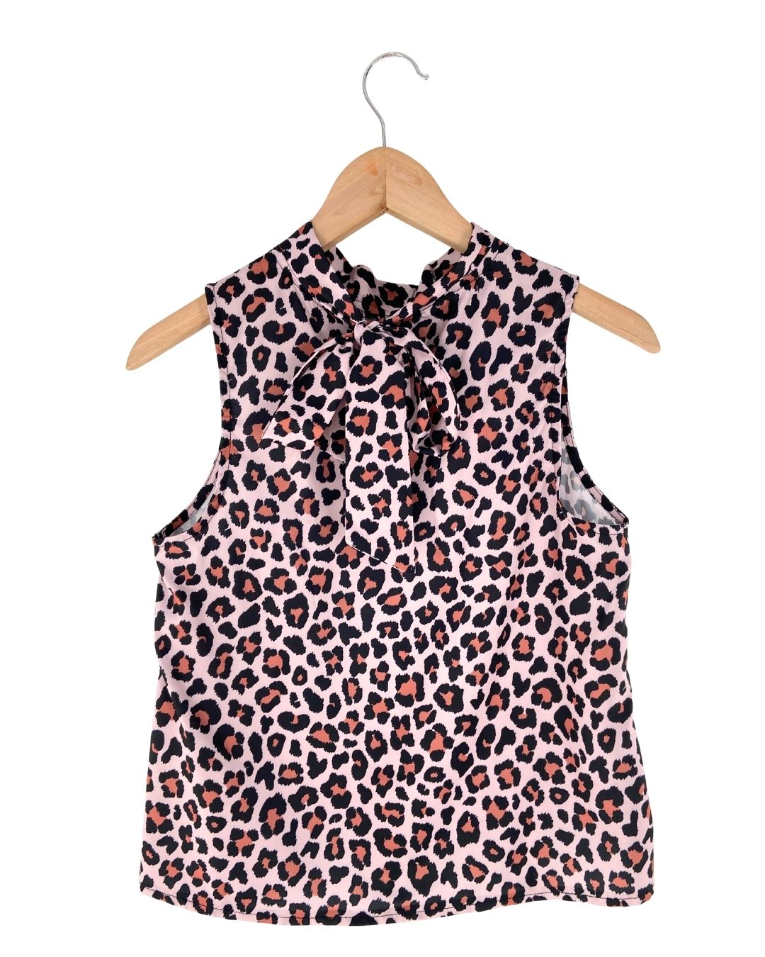 Blusa sleeveless animal print