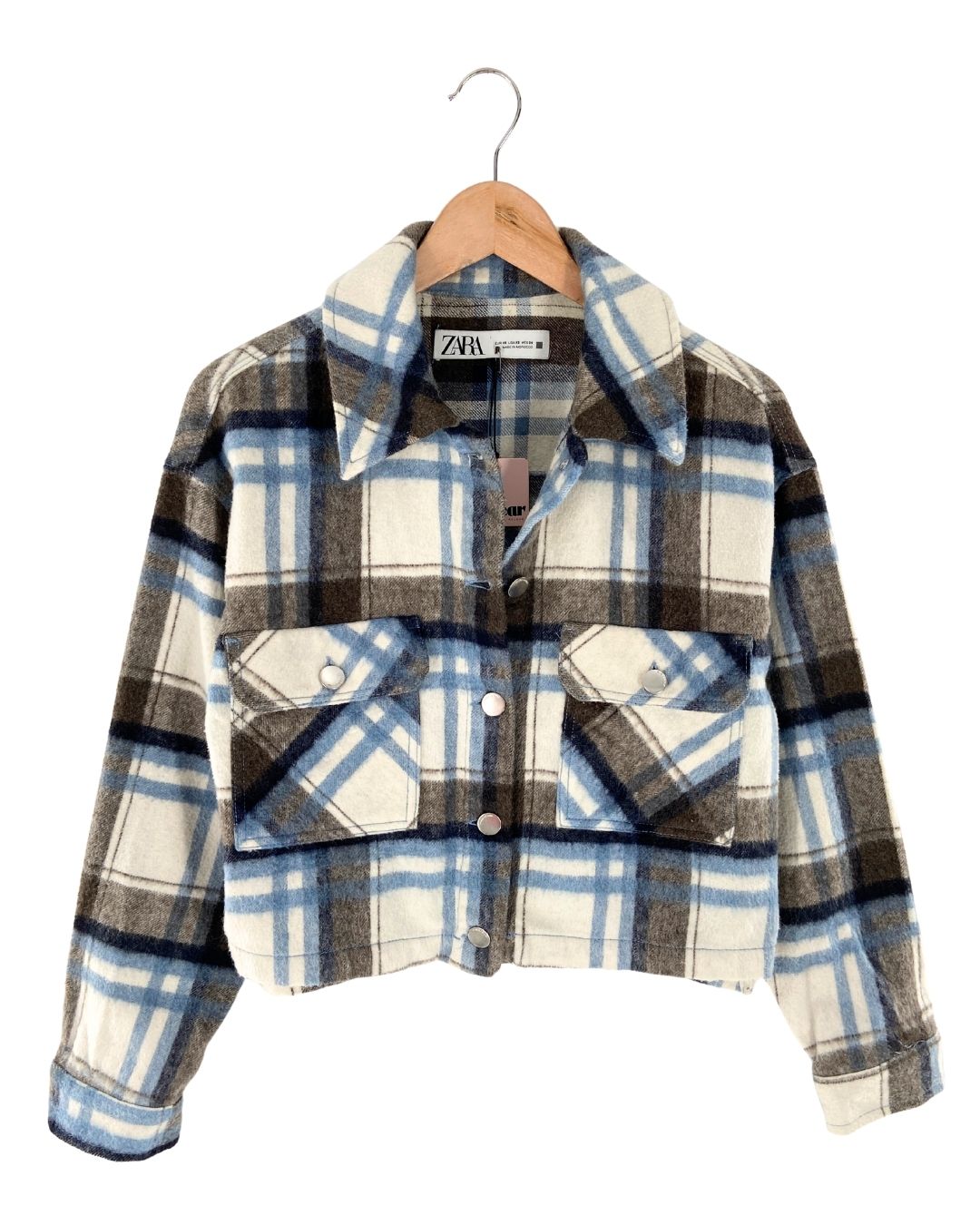 Chaqueta manga larga afelpada