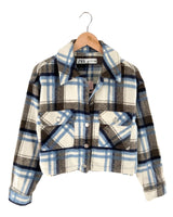 Chaqueta manga larga afelpada