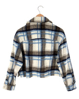 Chaqueta manga larga afelpada